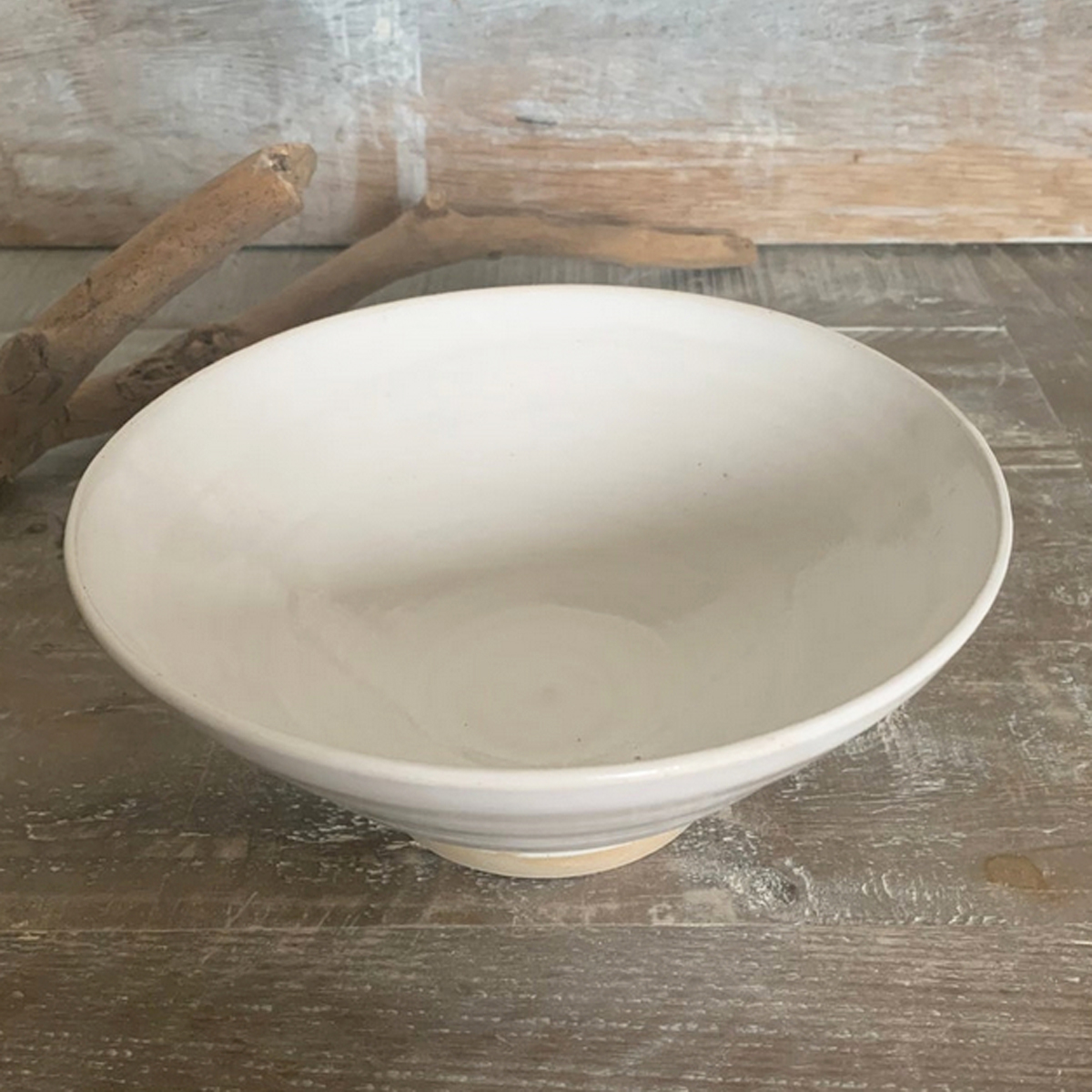 Stoneware Bowl 18×6.6 Small Shed Pottery Bowls