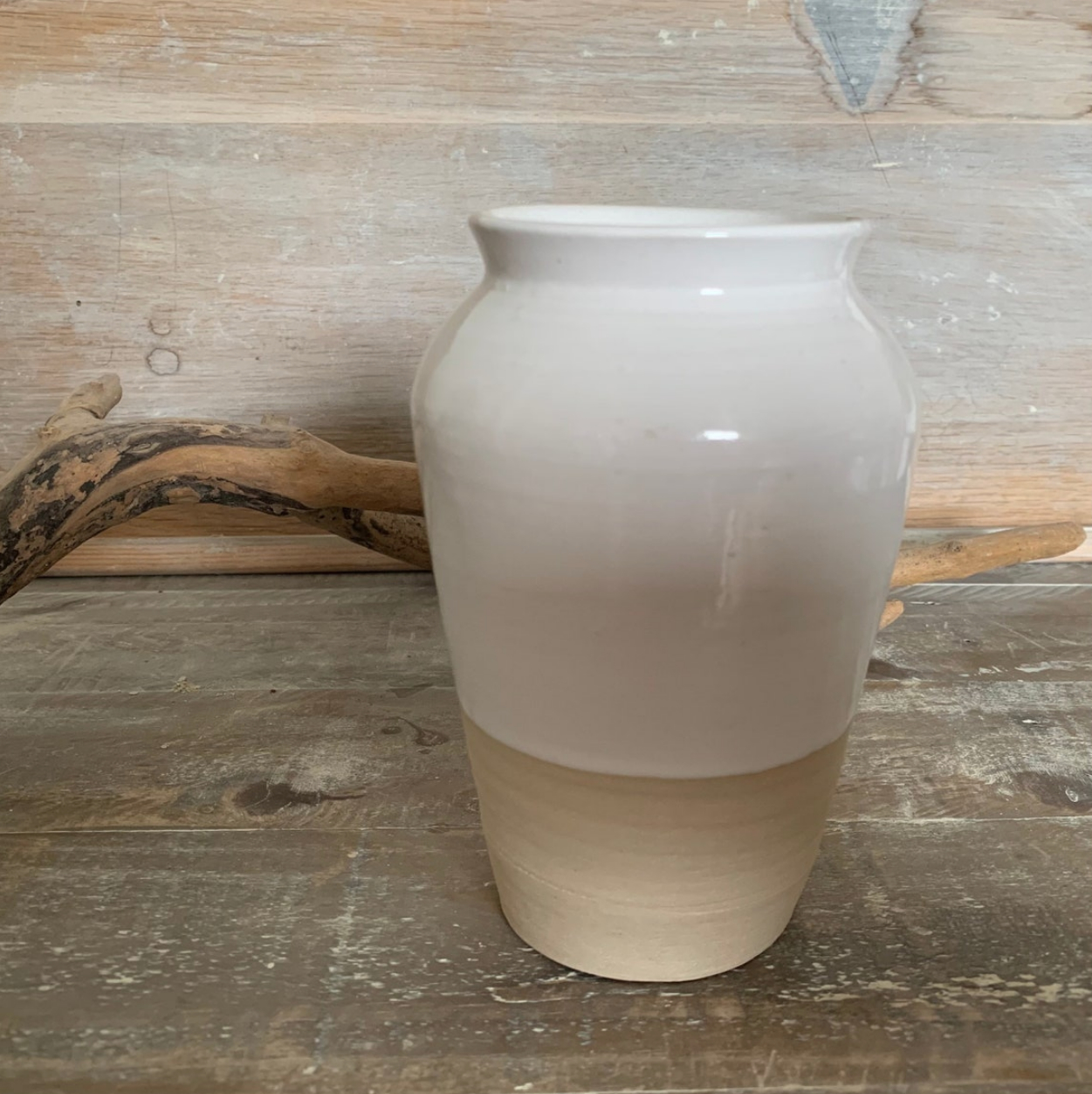 Stoneware Vase Small Shed Pottery Shoreline Range
